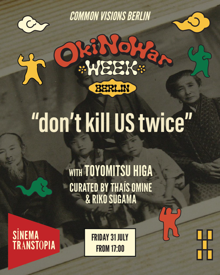Don't Kill Us Twice — event poster